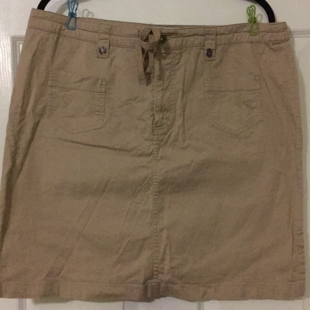 Tan Skirt